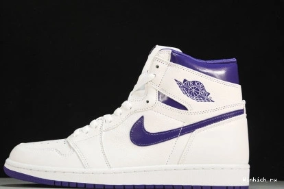 COURT WMNS AIR JORDAN 1 PURPLE 0712